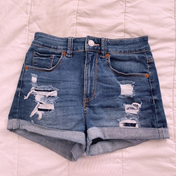 denim shorts - Picture 1 of 2